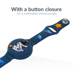 Beeep OneTag Apple Find My & Android Tracker - Kids Wristband Silicon Astronaut - Afbeelding 6