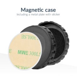 Beeep OneTag Apple Find My & Android Tracker - Waterproof Case - Black - Afbeelding 6