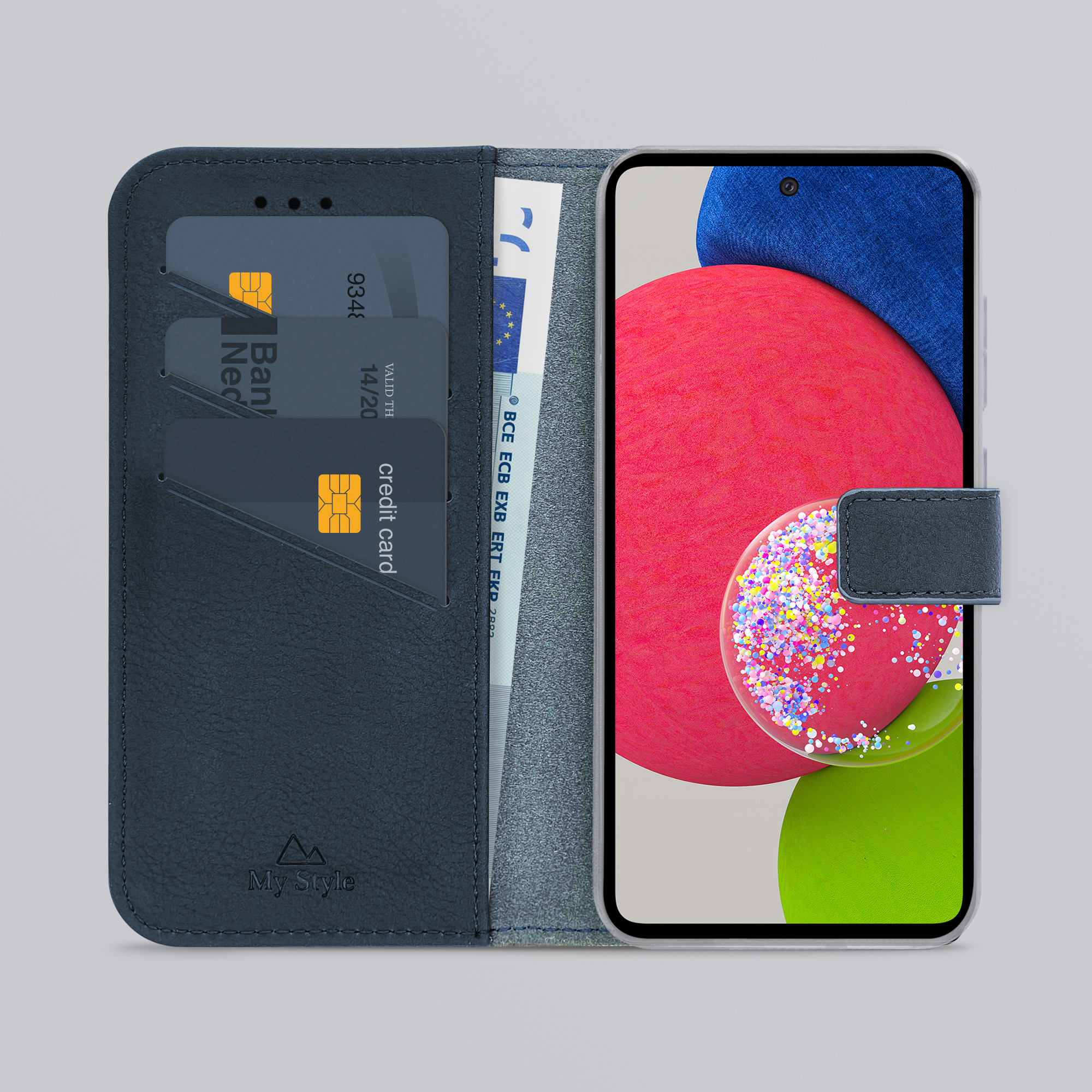 My Style Flex Wallet for Samsung Galaxy A52/A52 5G/A52s 5G Royal Blue