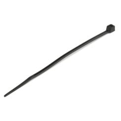 StarTech.com 10 cm Zwarte Kabelbinders - 2 mm Breed, 22 mm Bundeldiameter, 8 kg Treksterkte - Zelfsluitende Snelbinders uit Nylon met Gebogen Punt, 94V-2/UL Listed, 100 stuks