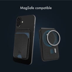 My Style MagSafe Compatible Magnet Card Holder with Stand Function Black - Afbeelding 2