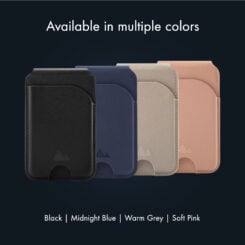 My Style MagSafe Compatible Magnet Card Holder with Stand Function Black - Afbeelding 7