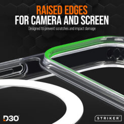 Striker X-Core - D3O Xtreme Impact Mag Case - Clear - Apple iPhone 13/14/15 - Afbeelding 3