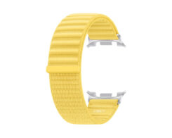 Samsung Fabric Band (M/L) for Galaxy Watch9 (Watch8) Geel Stof/Weefsel - Afbeelding 4