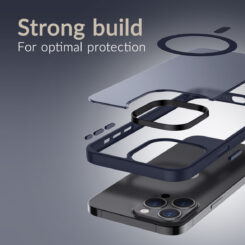 Mobilize MagSafe Compatible Hybrid Pro Case Apple iPhone 17 Pro/18 Pro Blue - Afbeelding 2