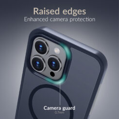 Mobilize MagSafe Compatible Hybrid Pro Case Apple iPhone 17 Pro/18 Pro Blue - Afbeelding 5