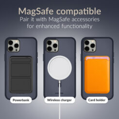 Mobilize MagSafe Compatible Hybrid Pro Case Apple iPhone 17 Pro/18 Pro Blue - Afbeelding 7