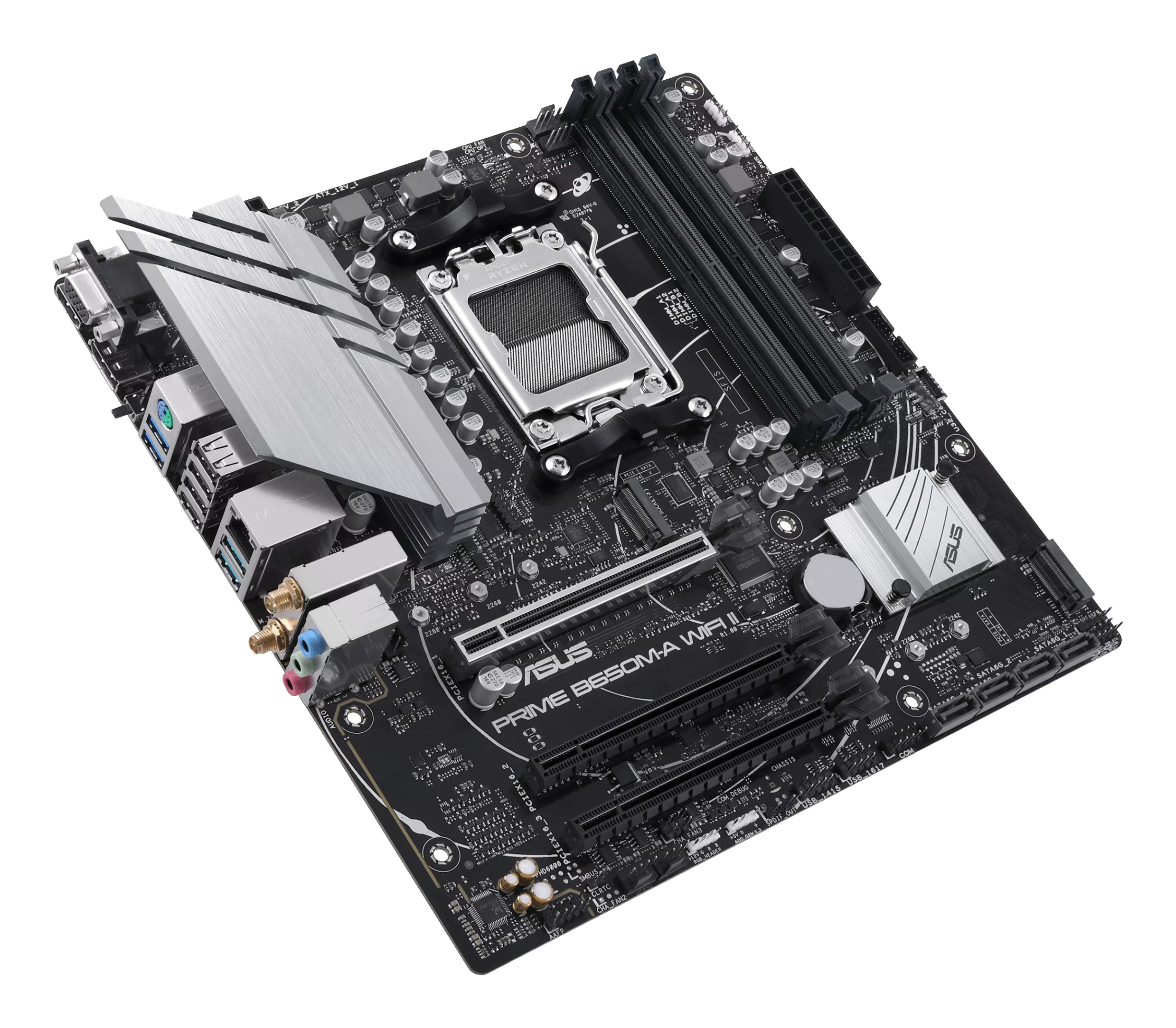 ASUS PRIME B650M-A WIFI II AMD B650 Socket AM5 micro ATX - Afbeelding 6