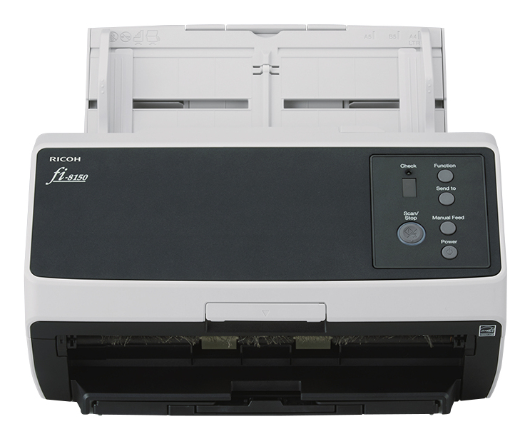 Ricoh FI-8150 ADF-/handmatige invoer scanner 600 x 600 DPI A4 Zwart, Grijs - Afbeelding 2
