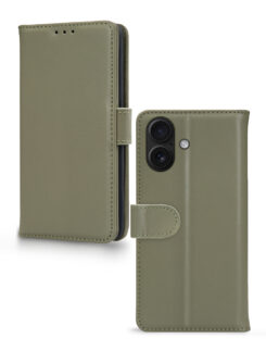 Mobilize Premium Gelly Wallet Book Case Apple iPhone 17 Green