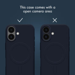 My Style Protective Flex Magsafe Compatible Case for Samsung Galaxy A17 (4G/5G)/A18 5G Midnight Blue - Afbeelding 3