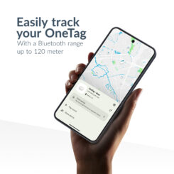 Beeep OneTag Apple Find My & Android Tracker Black & Keychain Black - 1 pack - Afbeelding 4