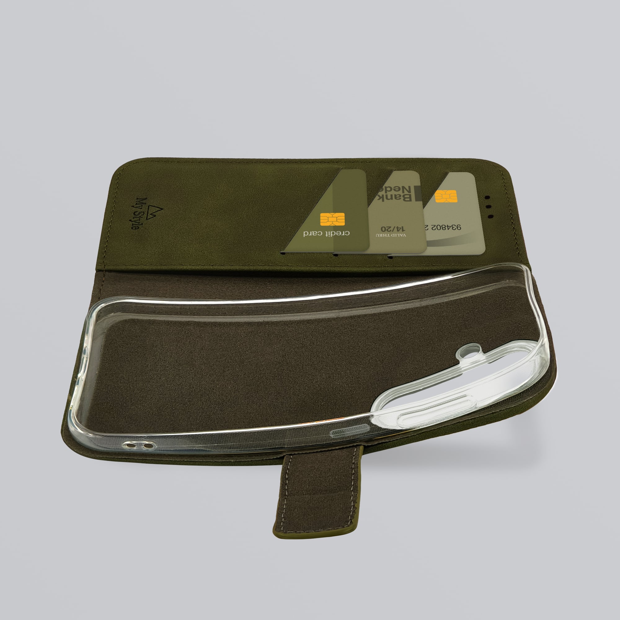 My Style Flex Wallet for Samsung Galaxy S26 5G Forest Green - Afbeelding 2
