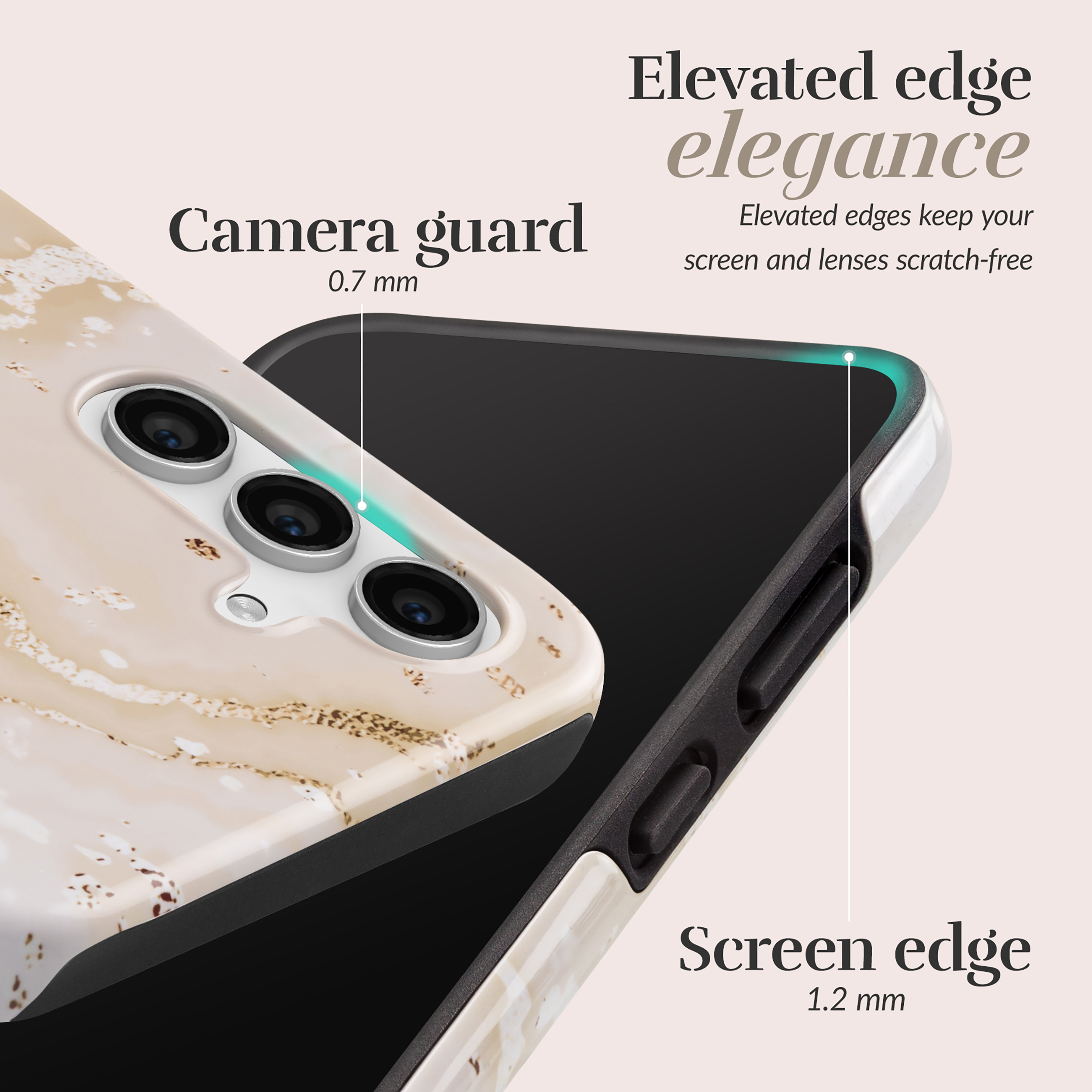 MIO Gold Marble Magsafe Compatible for Samsung S26 5G - Afbeelding 4