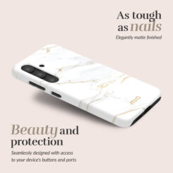 MIO White Marble Magsafe Compatible for Samsung S26 5G