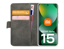 Mobilize Classic Gelly Wallet Book Case Xiaomi Redmi Note 15 5G Black - Afbeelding 2