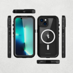 Mobilize MagSafe Compatible Waterproof Case Apple iPhone 16 Clear/Black - Afbeelding 6