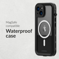 Mobilize MagSafe Compatible Waterproof Case Apple iPhone 16e/17e Clear/Black