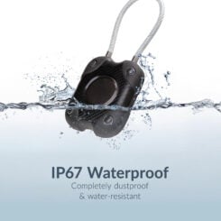 Beeep OneTag Apple Find My & Android Tracker - Waterproof Lock - Black - Afbeelding 4