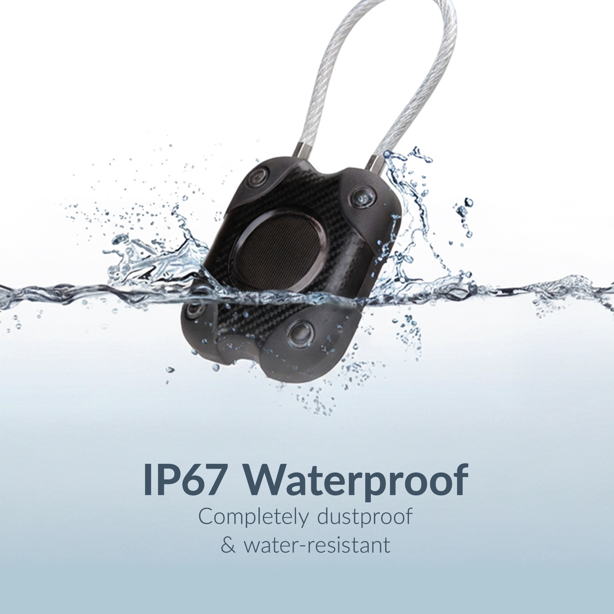 Beeep OneTag Apple Find My & Android Tracker - Waterproof Lock - Black - Afbeelding 4