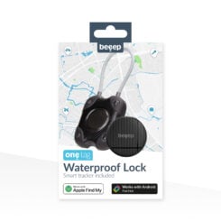 Beeep OneTag Apple Find My & Android Tracker - Waterproof Lock - Black - Afbeelding 8