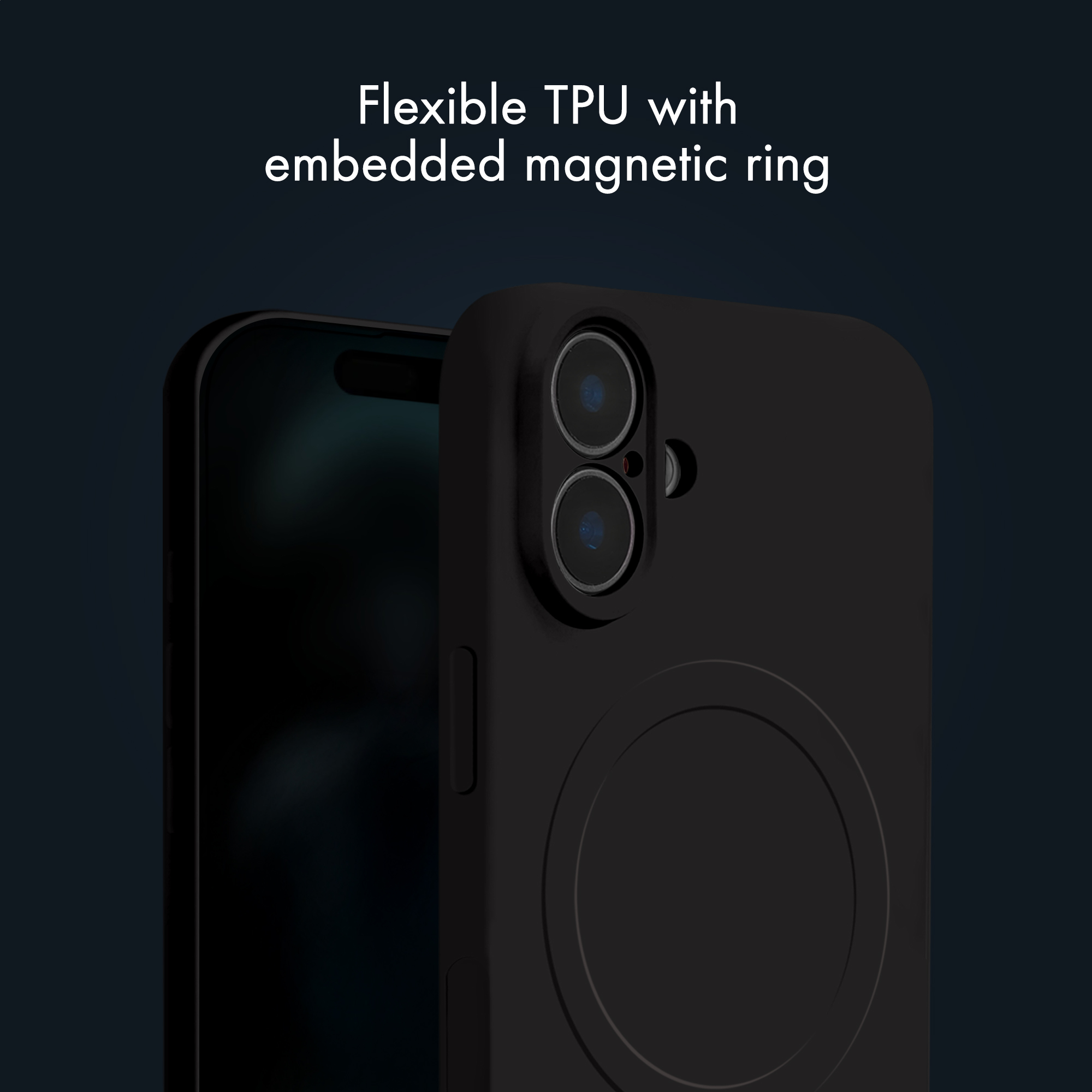 My Style Protective Flex Magsafe Compatible Case for Samsung Galaxy S26+ 5G Black - Afbeelding 5