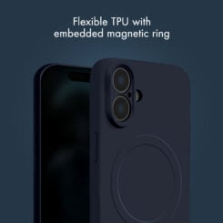 My Style Protective Flex Magsafe Compatible Case for Samsung Galaxy S26+ 5G Midnight Blue - Afbeelding 5