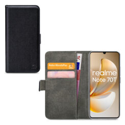 Mobilize Classic Gelly Wallet Book Case Realme Note 70T Black - Afbeelding 3