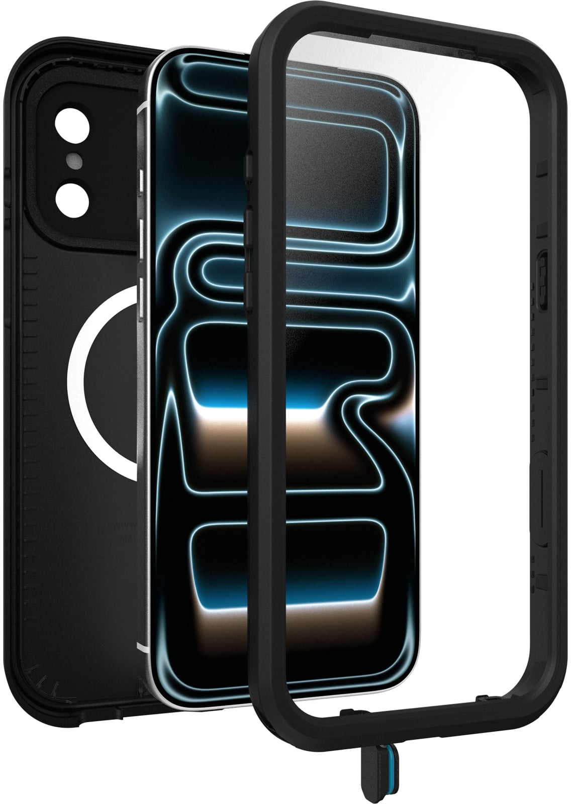 OtterBox Fre for MagSafe Case Apple iPhone 17 Pro Max Black