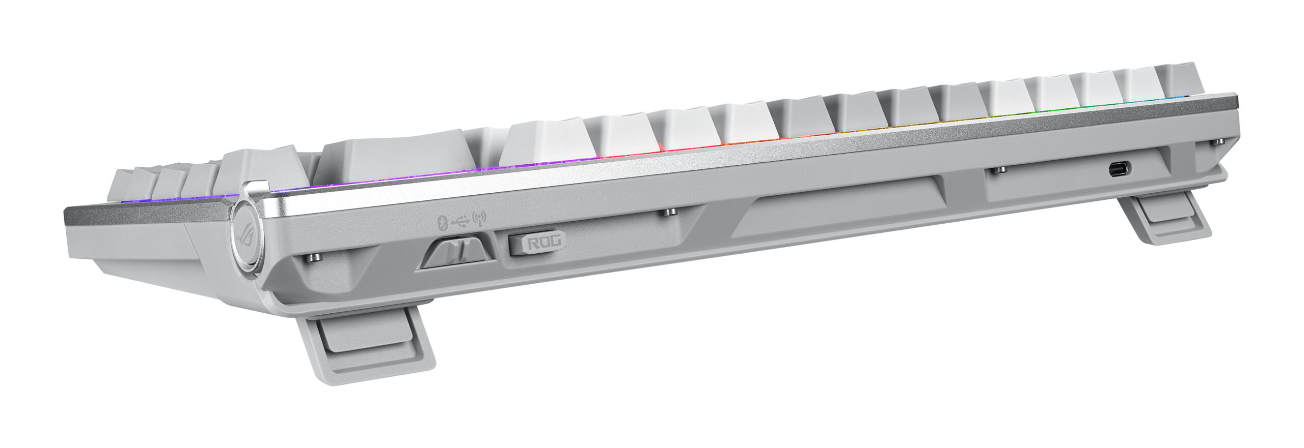 ASUS ROG Azoth toetsenbord Gamen USB + RF Wireless + Bluetooth Wit - Afbeelding 6