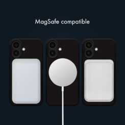 My Style Protective Flex Magsafe Compatible Case for Samsung Galaxy A57 5G Black - Afbeelding 7