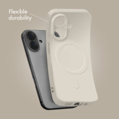 My Style Protective Flex Magsafe Compatible Case for Samsung Galaxy A57 5G Antique White - Afbeelding 2