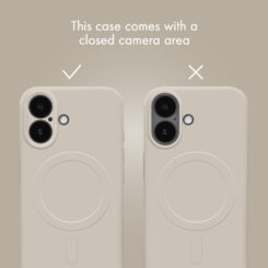 My Style Protective Flex Magsafe Compatible Case for Samsung Galaxy A57 5G Antique White - Afbeelding 3