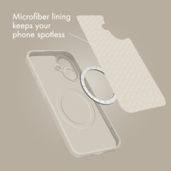 My Style Protective Flex Magsafe Compatible Case for Samsung Galaxy A57 5G Antique White - Afbeelding 6