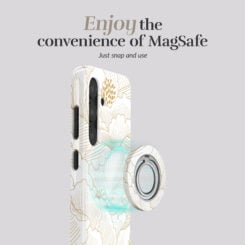MIO White Roses Magsafe Compatible for Samsung A27 5G - Afbeelding 2