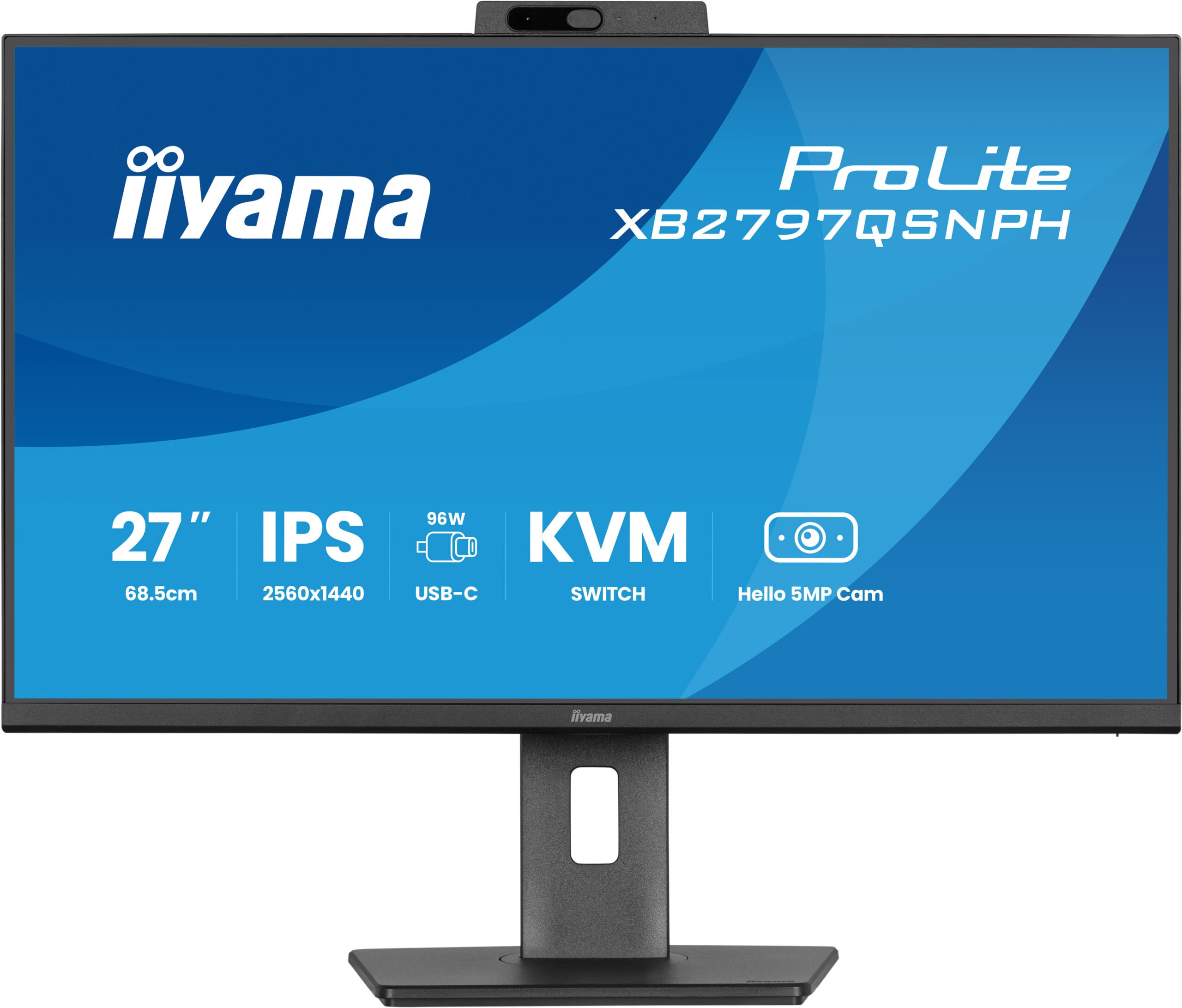 iiyama ProLite XB2797QSNPH-B1 computer monitor 68,6 cm (27") 2560 x 1440 Pixels Quad HD LED Zwart - Afbeelding 4