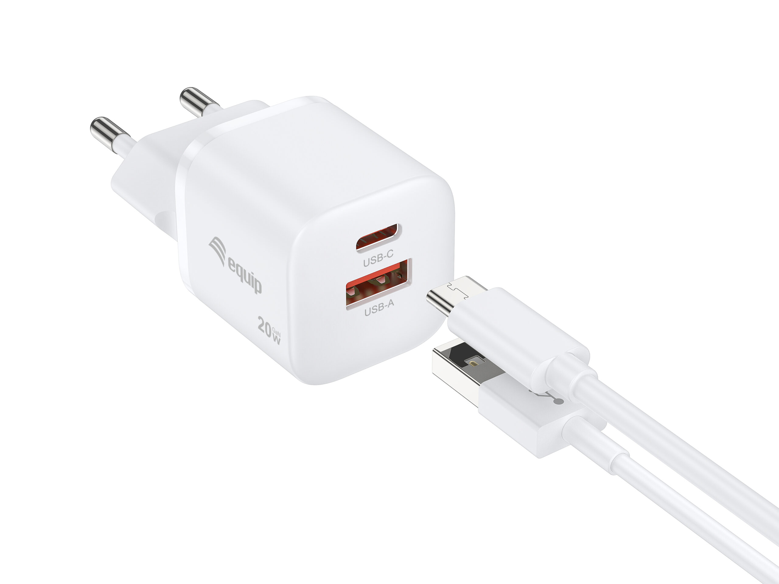 Equip 245526 oplader voor mobiele apparatuur Universeel Wit AC Snel opladen Binnen - Afbeelding 3