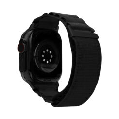 Mobilize Nylon Watch Band - Alpine - Black Connector - for Apple 42/44/45/49mm - Black