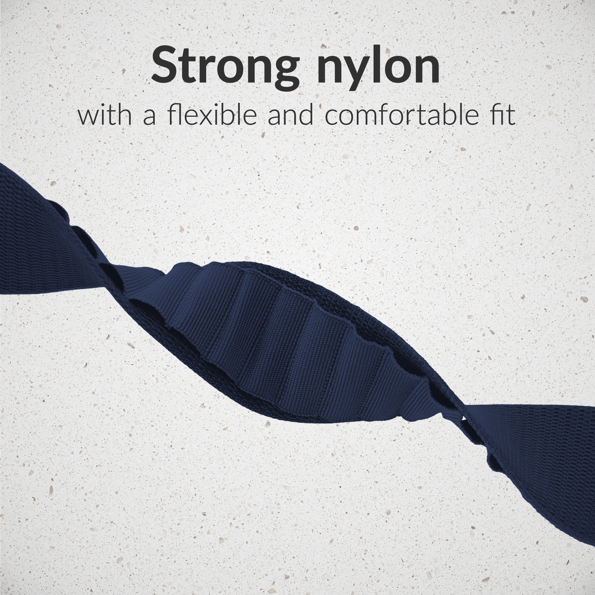 Mobilize Nylon Watch Band - Alpine - Black Connector - for Apple 42/44/45/49mm - Blue - Afbeelding 4