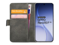 Mobilize Classic Gelly Wallet Book Case OPPO Reno15 F 5G Black - Afbeelding 3