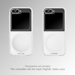 Mobilize Magsafe Compatible Naked Protection Case for Samsung Galaxy Z Flip8 5G Clear - Afbeelding 4
