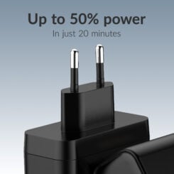 Mobilize Wall Charger 3x USB-C + 1x USB GaN 140W with PD/PPS Black - Afbeelding 5