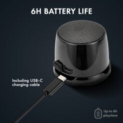 My Style MagSnap BT Speaker MagSafe Compatible Black - Afbeelding 4