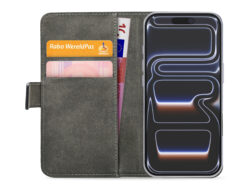 Mobilize Classic Gelly Wallet Book Case Apple iPhone 17 Pro/18 Pro Black - Afbeelding 2