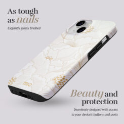 MIO White Roses Magsafe Compatible for iPhone 17 Pro/18 Pro