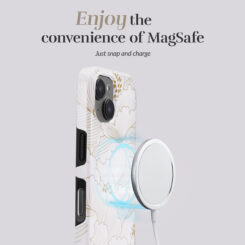 MIO White Roses Magsafe Compatible for iPhone 17 Pro/18 Pro - Afbeelding 2