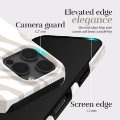 MIO Sandy Zebra Magsafe Compatible for iPhone 17 Pro/18 Pro - Afbeelding 2