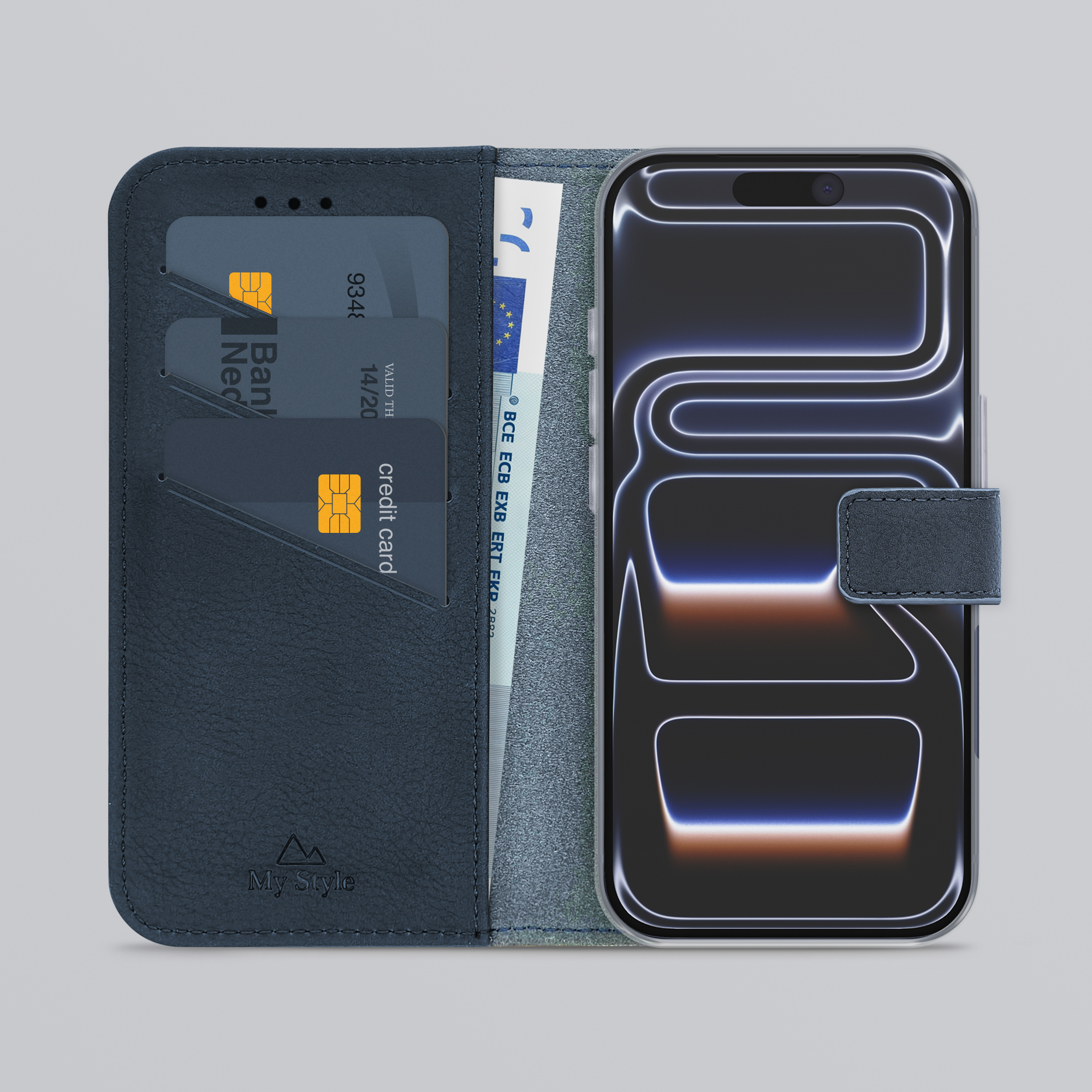 My Style Flex Wallet for Apple iPhone 17 Pro Max/18 Pro Max Royal Blue