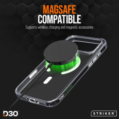 Striker X-Core - D3O Xtreme Impact Mag Case - Clear - Samsung S26 FE 5G