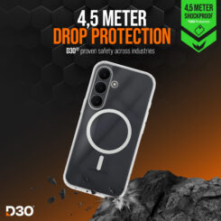 Striker X-Core - D3O Xtreme Impact Mag Case - Clear - Samsung S26 FE 5G - Afbeelding 2
